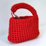 háčkovaná handmade kabelka pomocí háčkovacího boxu od knitters & coffee