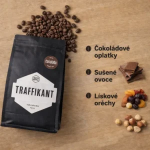 Oříšková káva na filtr, Traffikant od Traffic Coffee z Olomouce, popis profilu