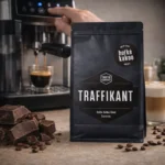 oříšková káva na espresso od Traffic Coffee z Olomouce a automatický kávovar