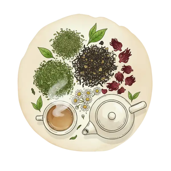 jakostní čaje a bylinky