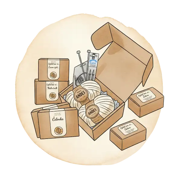 Tvořivé háčkovací a pletací sady pro začátečníky, pletení a háčkování pro začátečníky