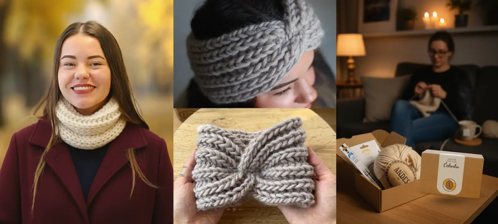 Tvořivá sada na pletení pro začátečníky