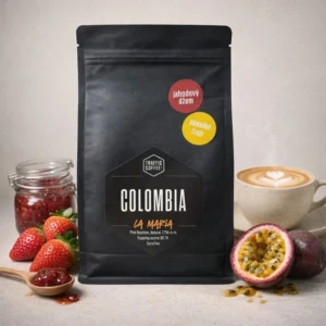 Balíček výběrové kávy Kolumbie La Maria espresso na espresso od pražírny Traffic Coffee